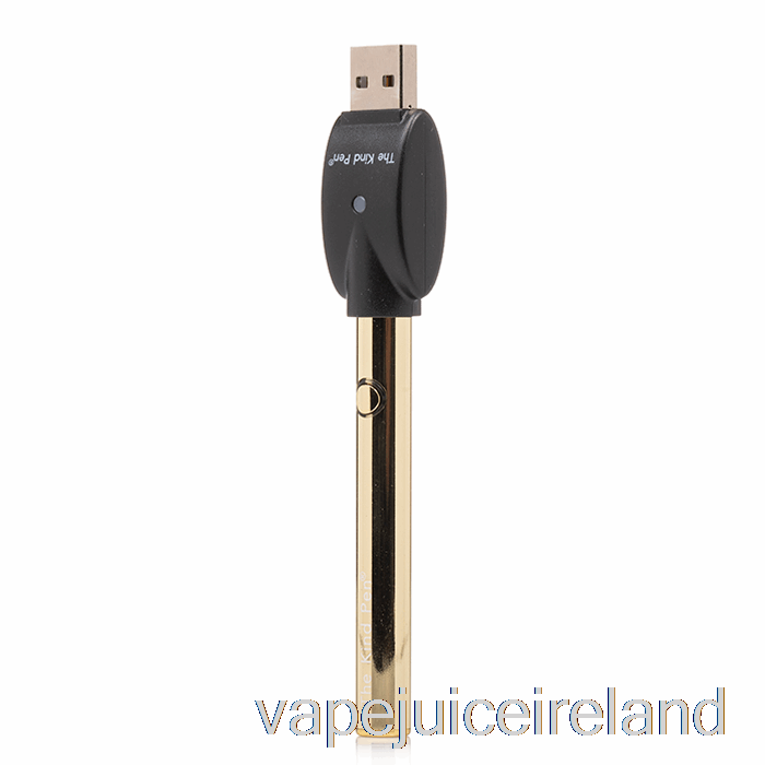 Vape Juice The Kind Pen VV 510 Thread Battery Gold